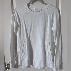 Lilly Pulitzer White  Luxletic Beach Comber Pullover Size XS